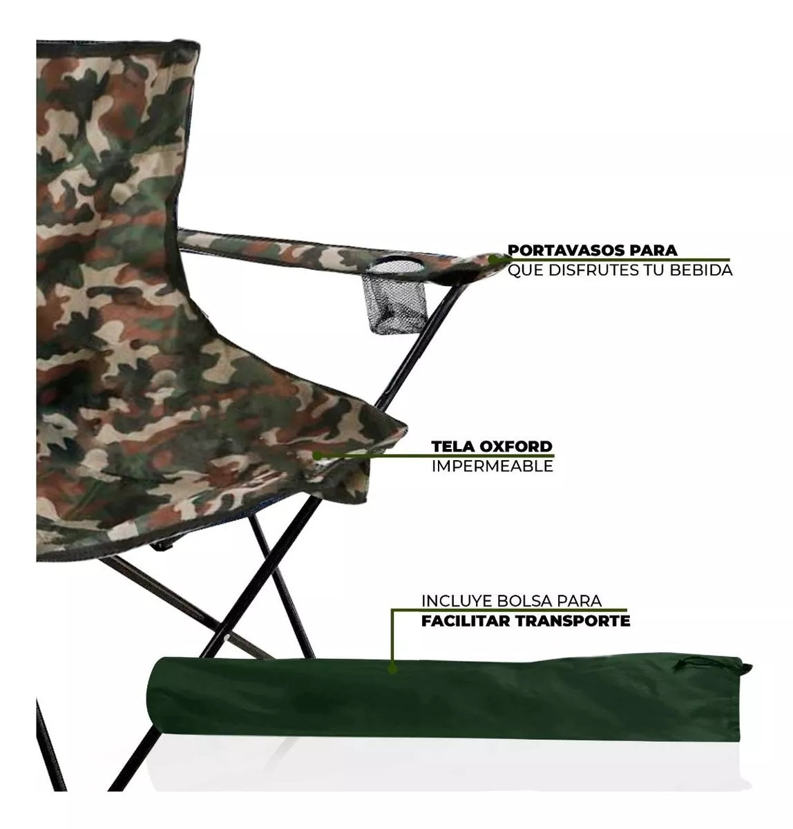 Camping / Beach Chair + Bag