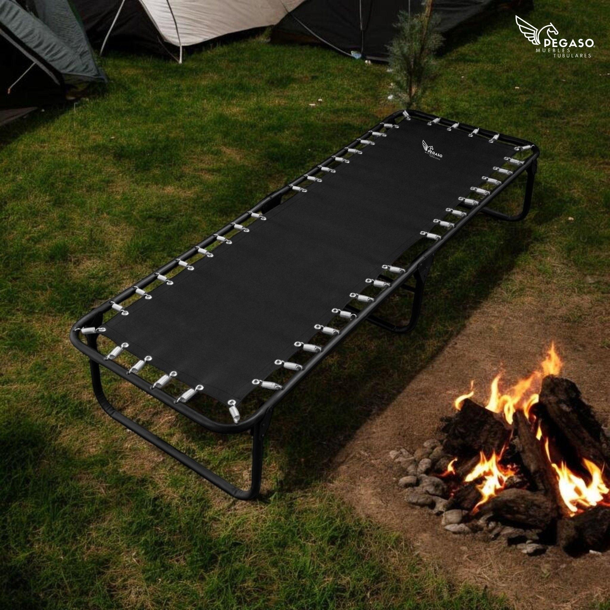 Catre Camastro Plegable / de Lona Reforzada (Mod KSL)